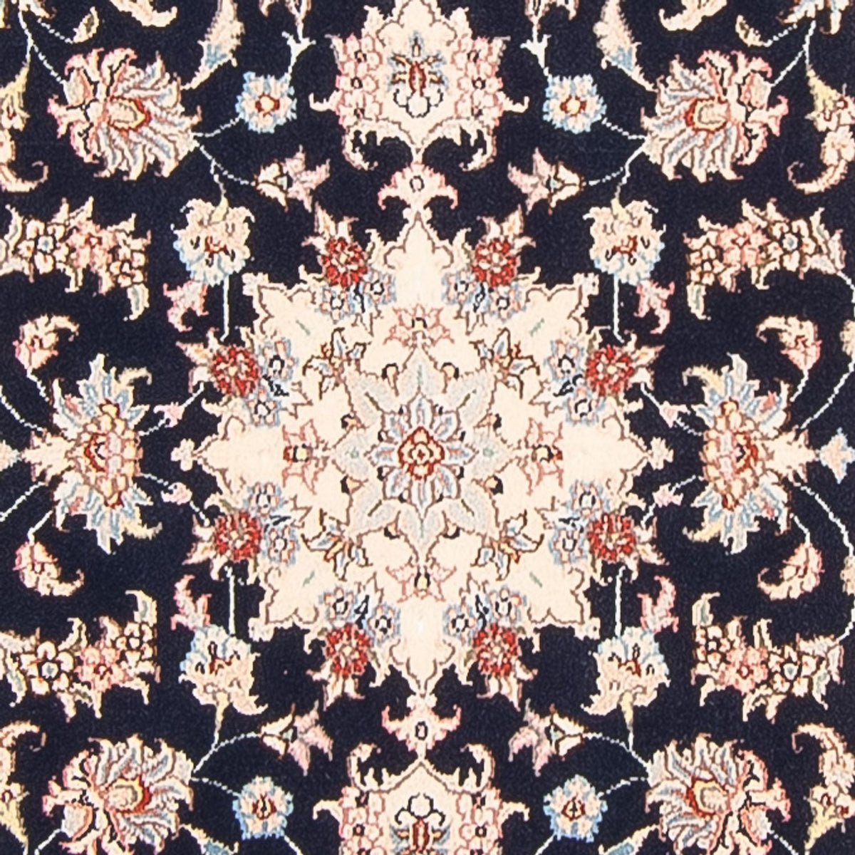 Loper Perzisch tapijt - Tabriz - Royal - 295 x 81 cm - donkerblauw