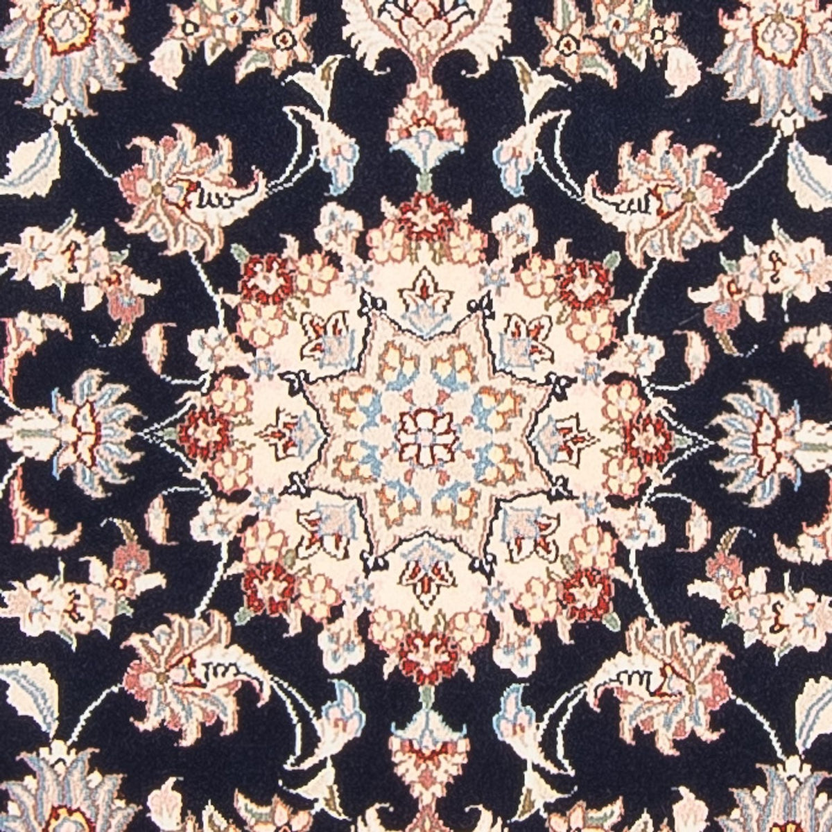 Loper Perzisch tapijt - Tabriz - Royal - 251 x 80 cm - donkerblauw