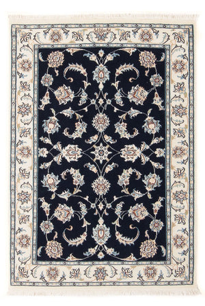 Perzisch tapijt - Nain - Premium - 118 x 80 cm - donkerblauw