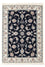 Perzisch tapijt - Nain - Premium - 118 x 80 cm - donkerblauw