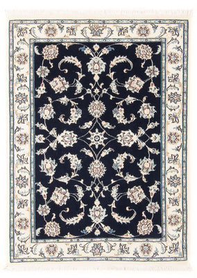 Perzisch tapijt - Nain - Premium - 115 x 80 cm - donkerblauw