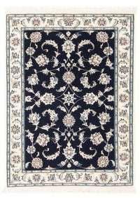 Perzisch tapijt - Nain - Premium - 115 x 80 cm - donkerblauw