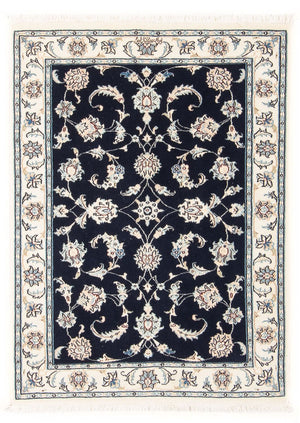Perzisch tapijt - Nain - Premium - 115 x 80 cm - donkerblauw