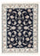 Perzisch tapijt - Nain - Premium - 115 x 80 cm - donkerblauw