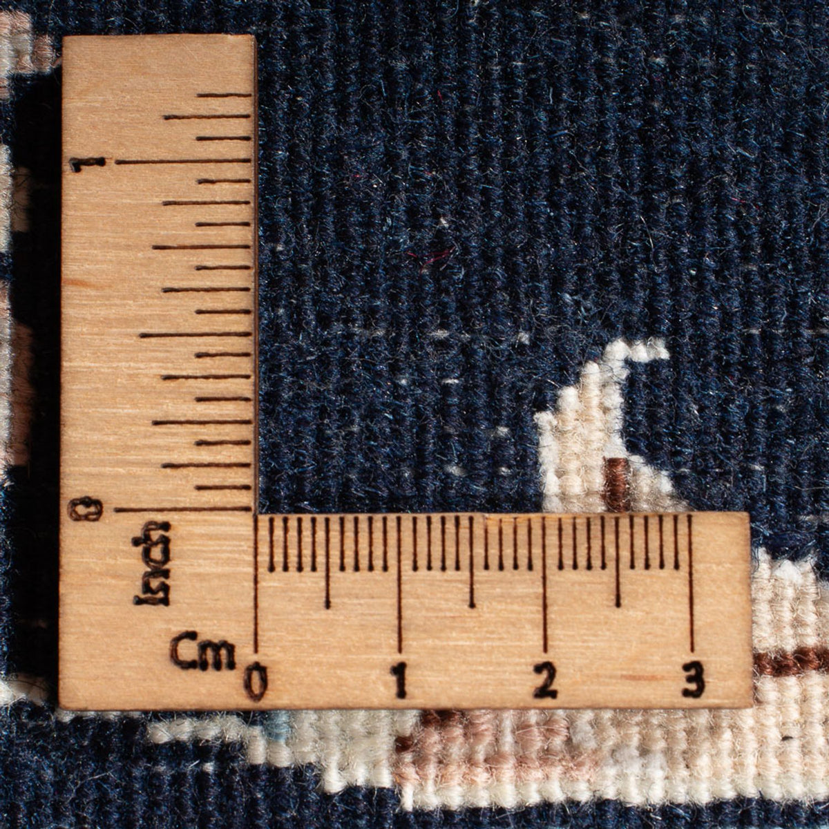 Perzisch tapijt - Nain - Premium - 115 x 80 cm - donkerblauw