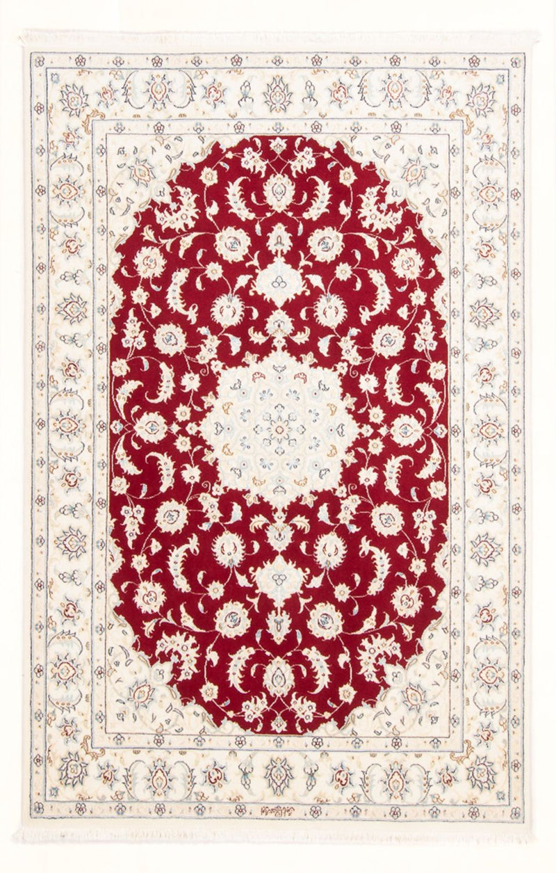 Perzisch tapijt - Nain - Koninklijk - 178 x 118 cm - rood