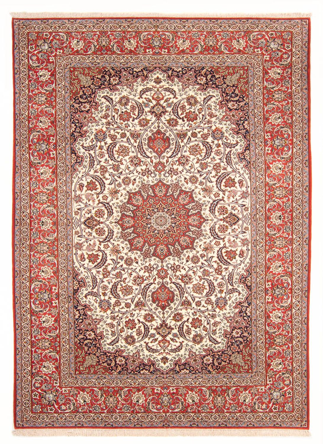 Perzisch tapijt - Isfahan - Premium - 300 x 204 cm - crème