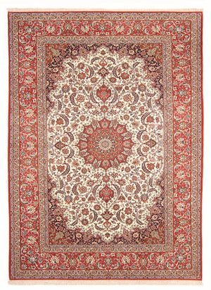 Perzisch tapijt - Isfahan - Premium - 300 x 204 cm - crème