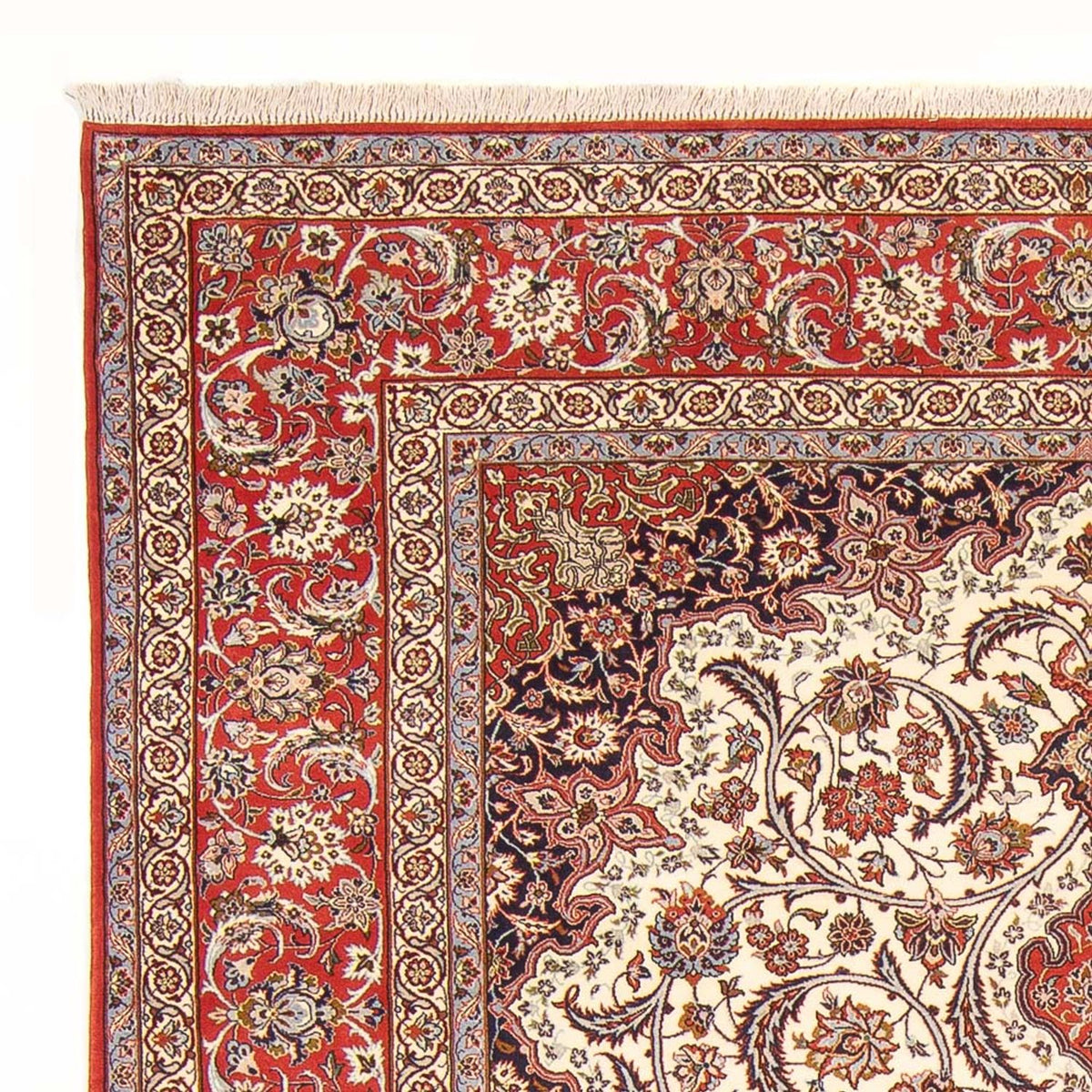 Perzisch tapijt - Isfahan - Premium - 300 x 204 cm - crème