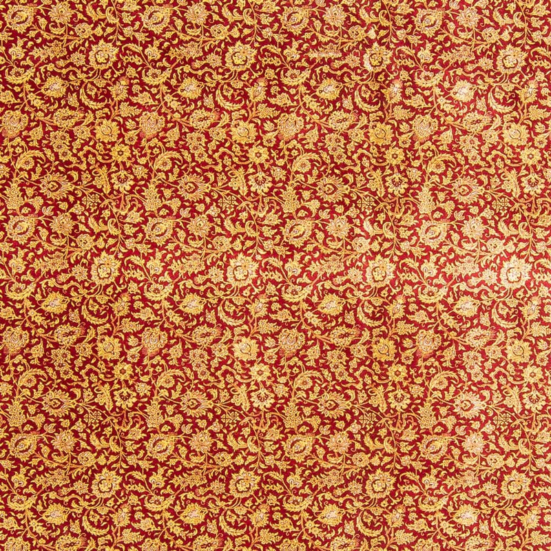 Zijden tapijt - Ghom Silk - Premium - 300 x 205 cm - oranje