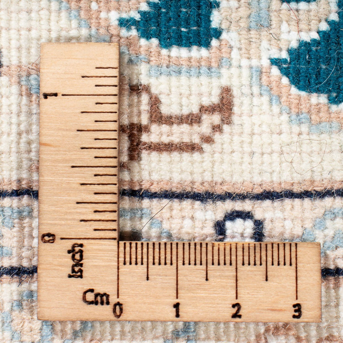 Perzisch tapijt - Nain - Premium - 120 x 81 cm - donkergroen