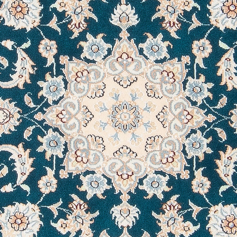 Perzisch tapijt - Nain - Premium - 120 x 80 cm - donkergroen