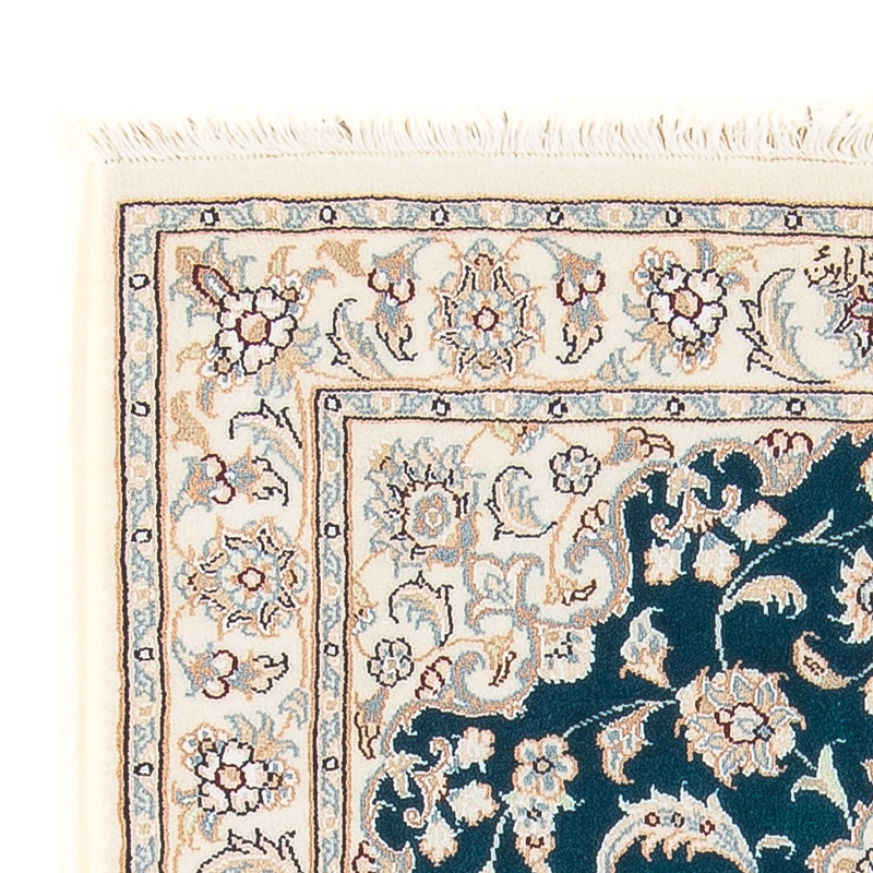 Perzisch tapijt - Nain - Premium - 120 x 80 cm - donkergroen