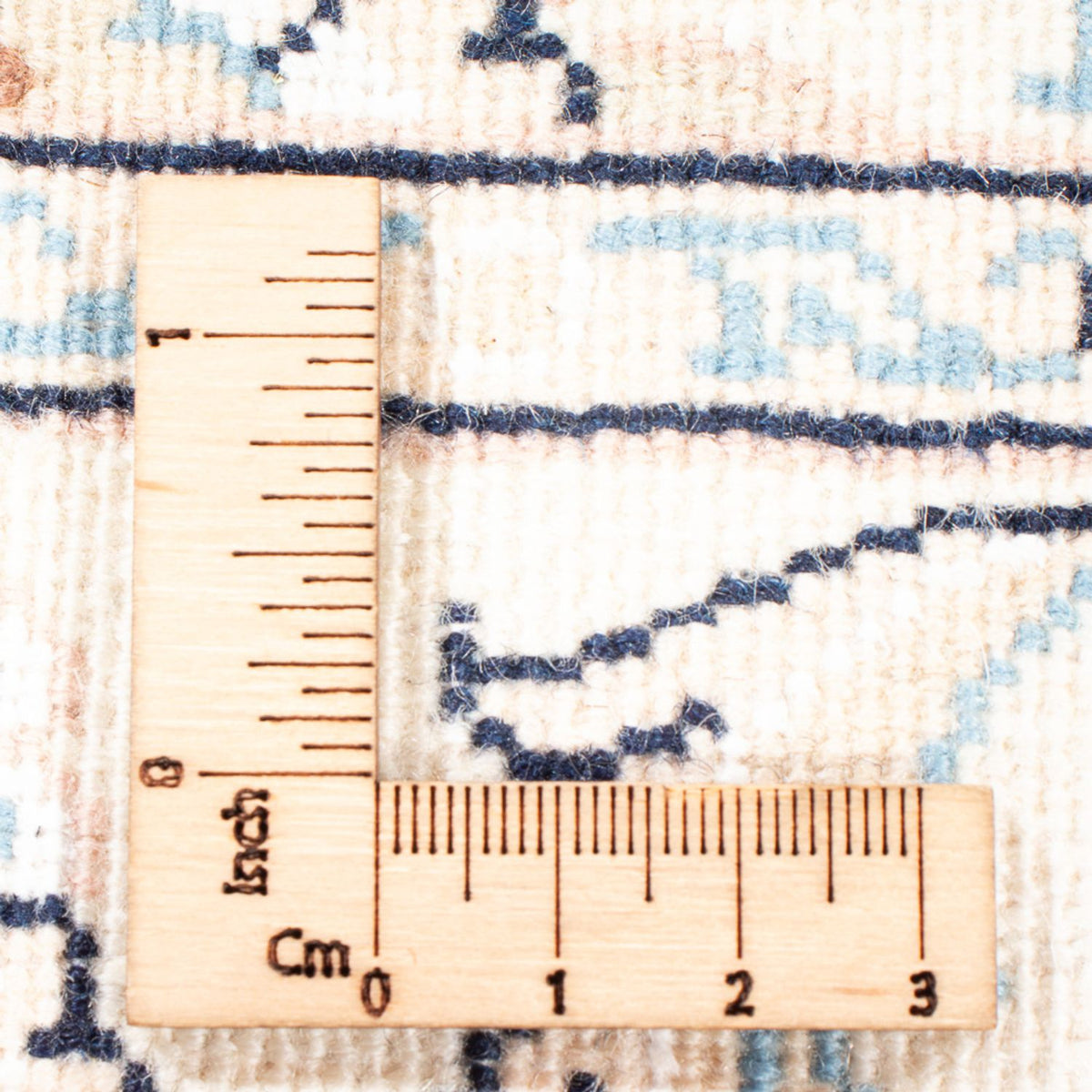 Perzisch tapijt - Nain - Premium - 122 x 81 cm - lichtblauw