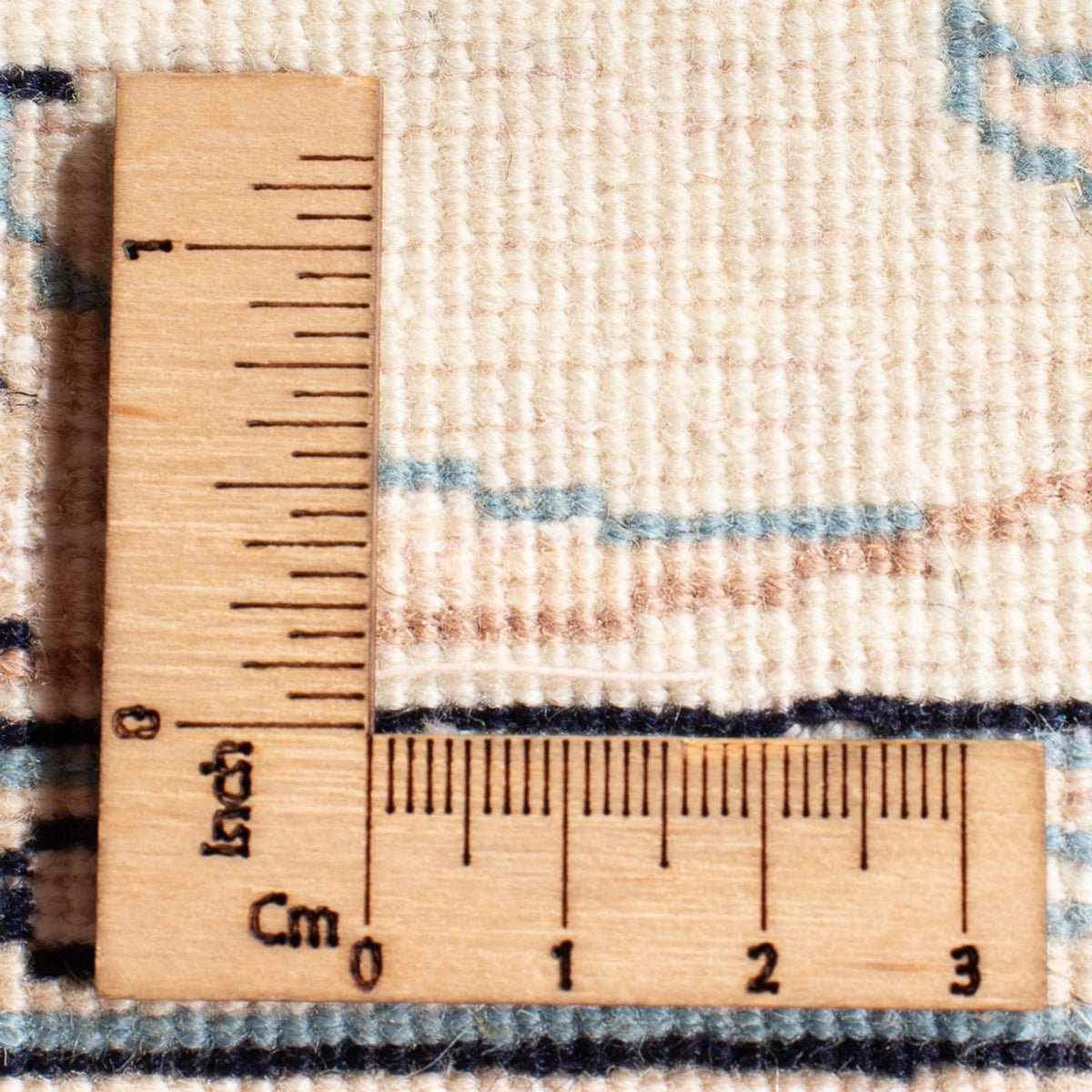 Perzisch tapijt - Nain - Premium - 122 x 81 cm - crème