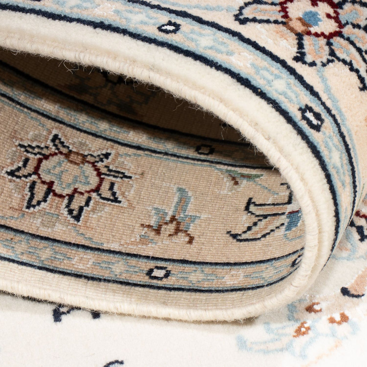 Perzisch tapijt - Nain - Premium - 120 x 81 cm - crème