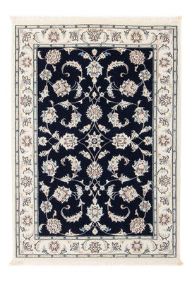 Perzisch tapijt - Nain - Premium - 118 x 81 cm - donkerblauw