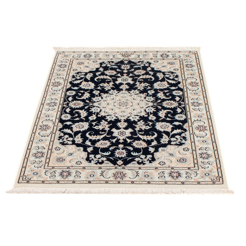 Perzisch tapijt - Nain - Premium - 120 x 81 cm - donkerblauw