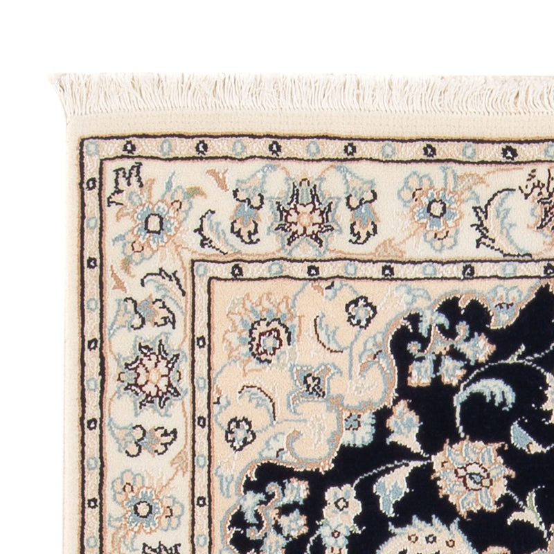 Perzisch tapijt - Nain - Premium - 120 x 80 cm - donkerblauw