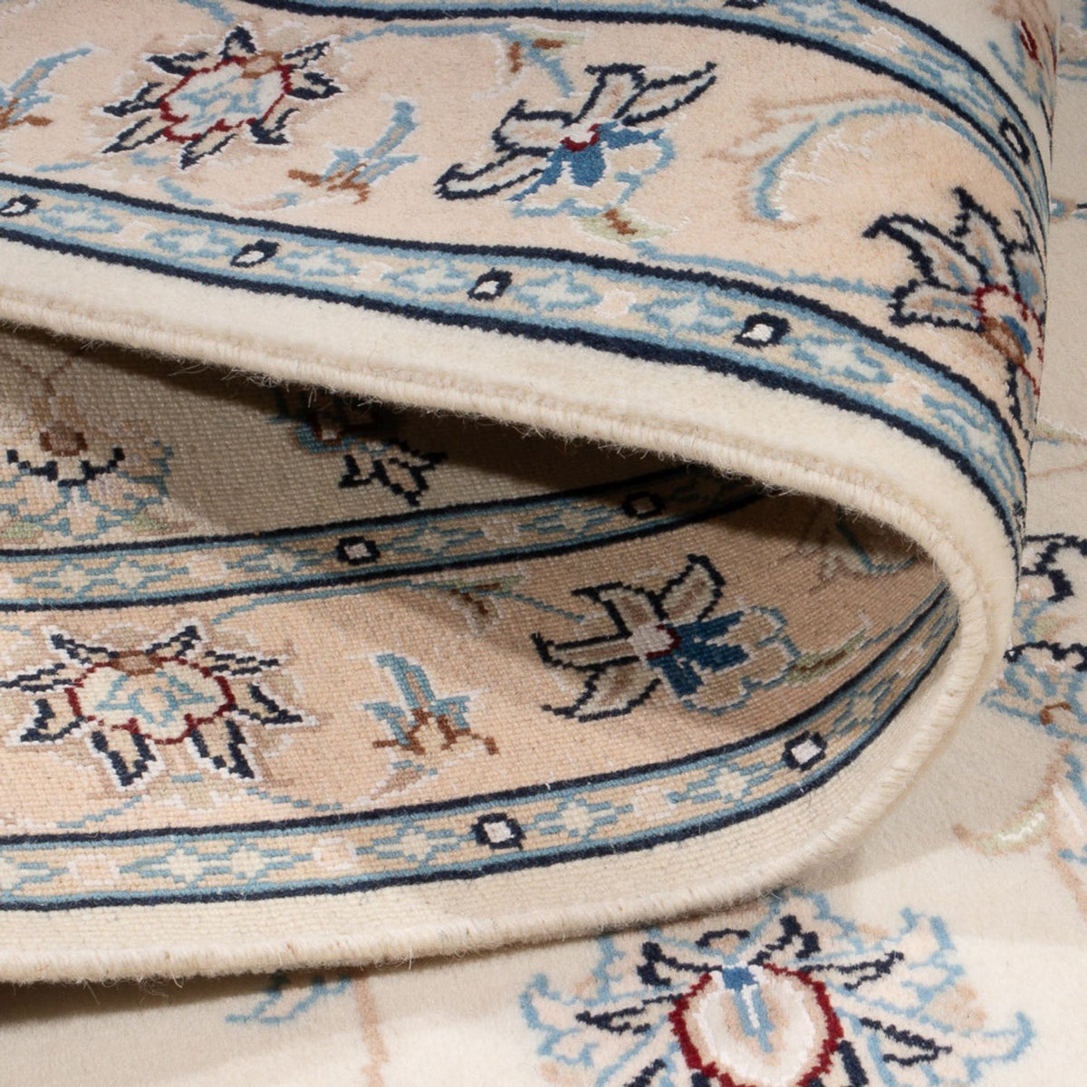 Perzisch tapijt - Nain - Premium - 120 x 81 cm - crème