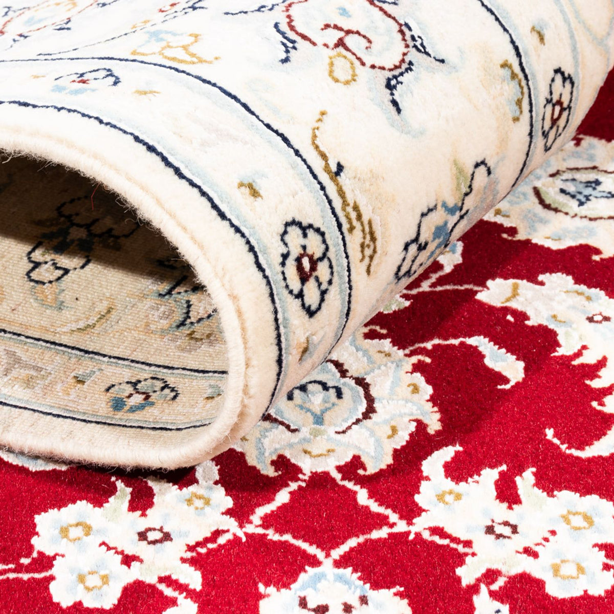 Perzisch tapijt - Nain - Premium - 173 x 117 cm - rood