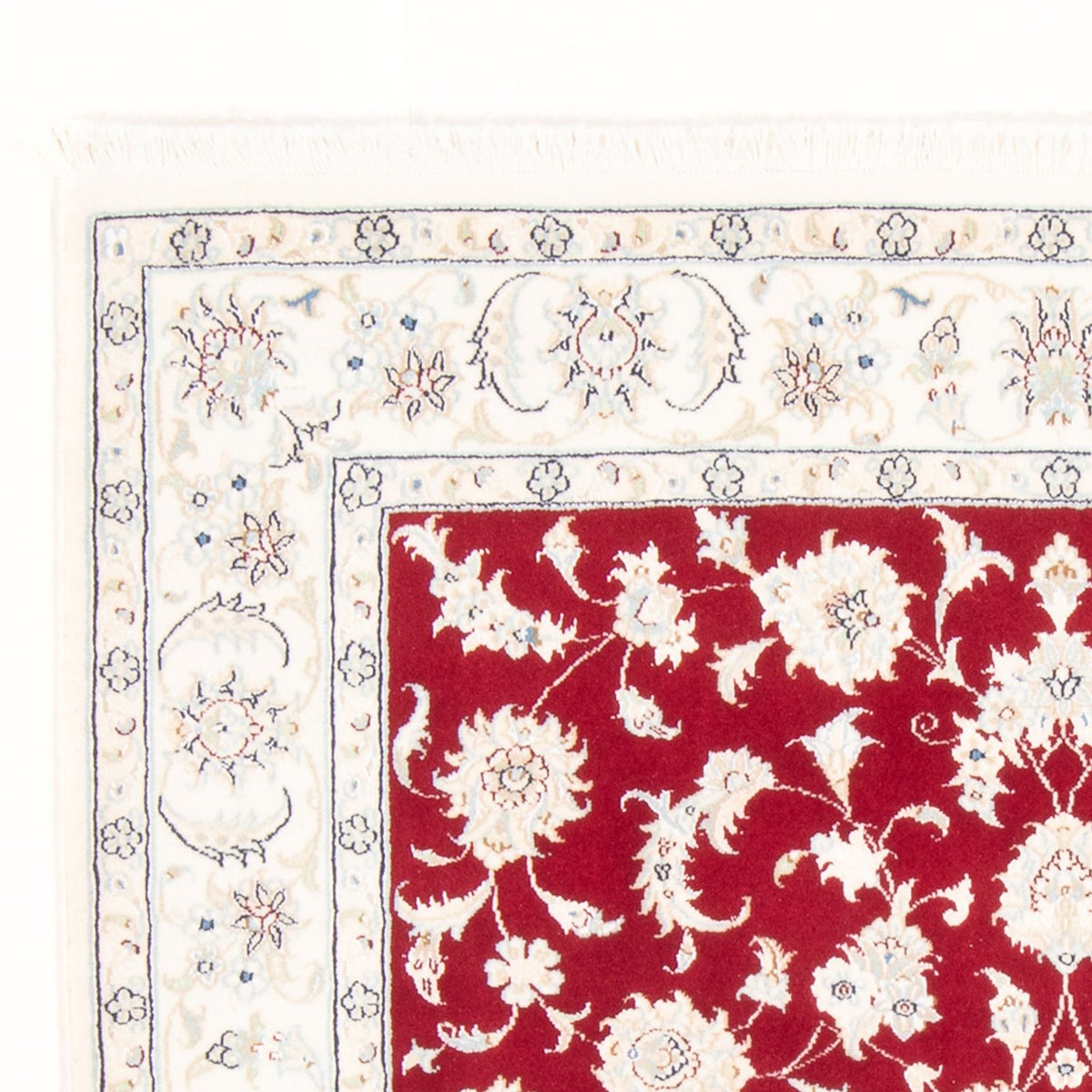 Perzisch tapijt - Nain - Koninklijk - 173 x 122 cm - rood