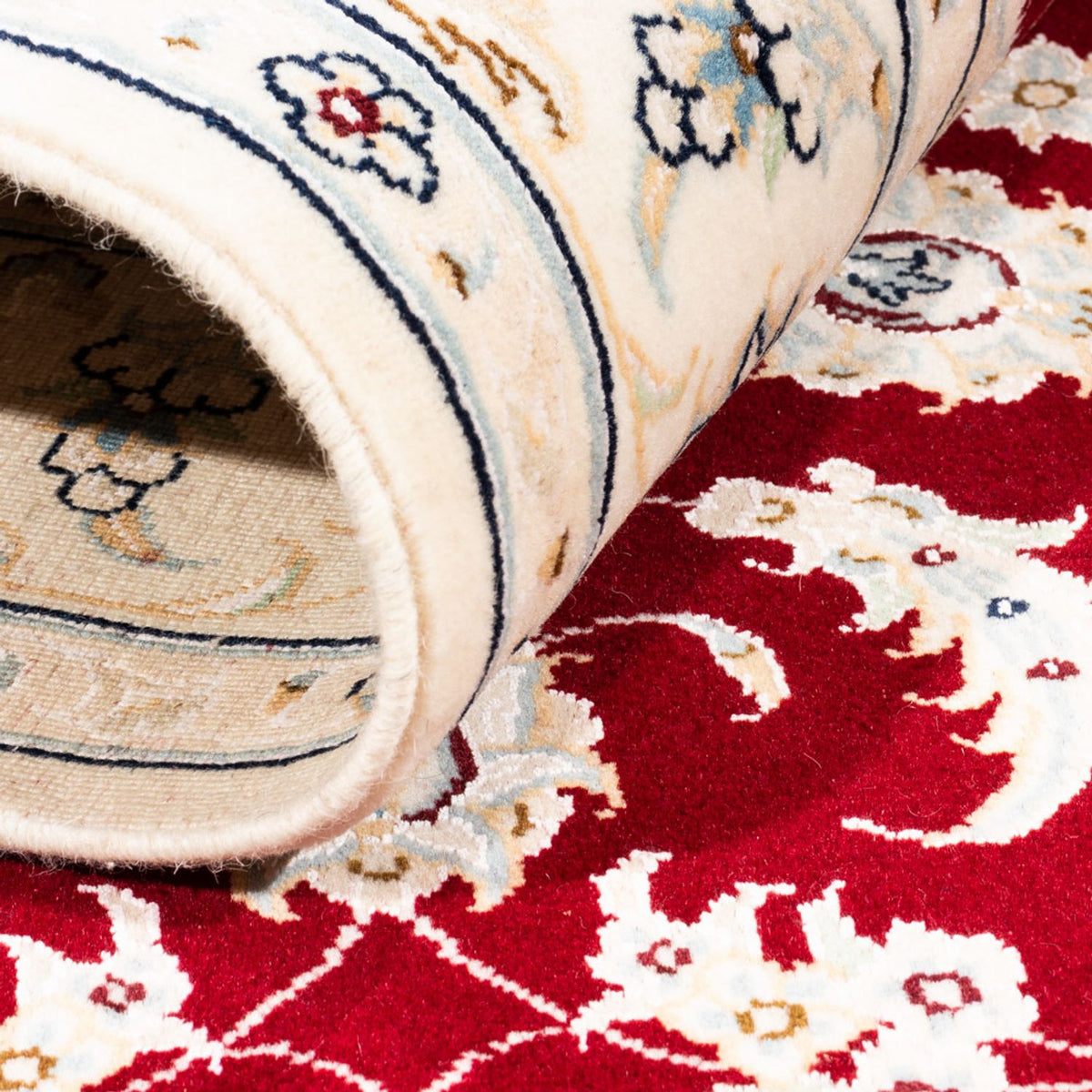 Perzisch tapijt - Nain - Premium - 180 x 118 cm - rood