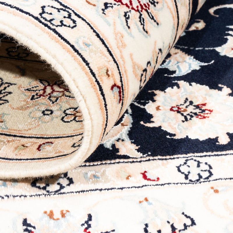 Perzisch tapijt - Nain - Premium - 174 x 120 cm - donkerblauw