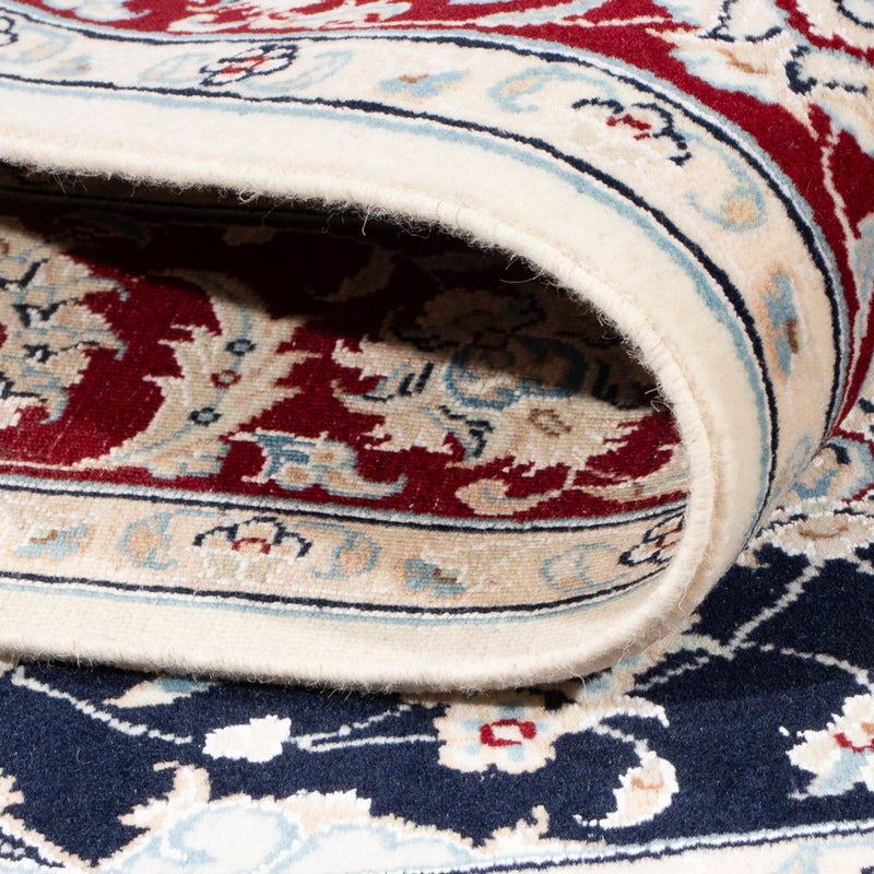 Perzisch tapijt - Nain - Koninklijk - 165 x 120 cm - donkerblauw