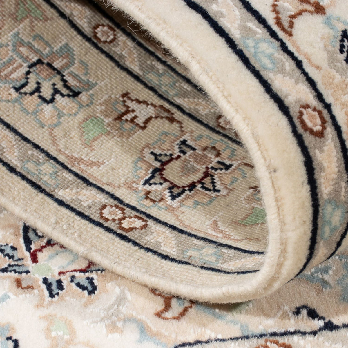 Perzisch tapijt - Nain - Premium - 132 x 75 cm - crème