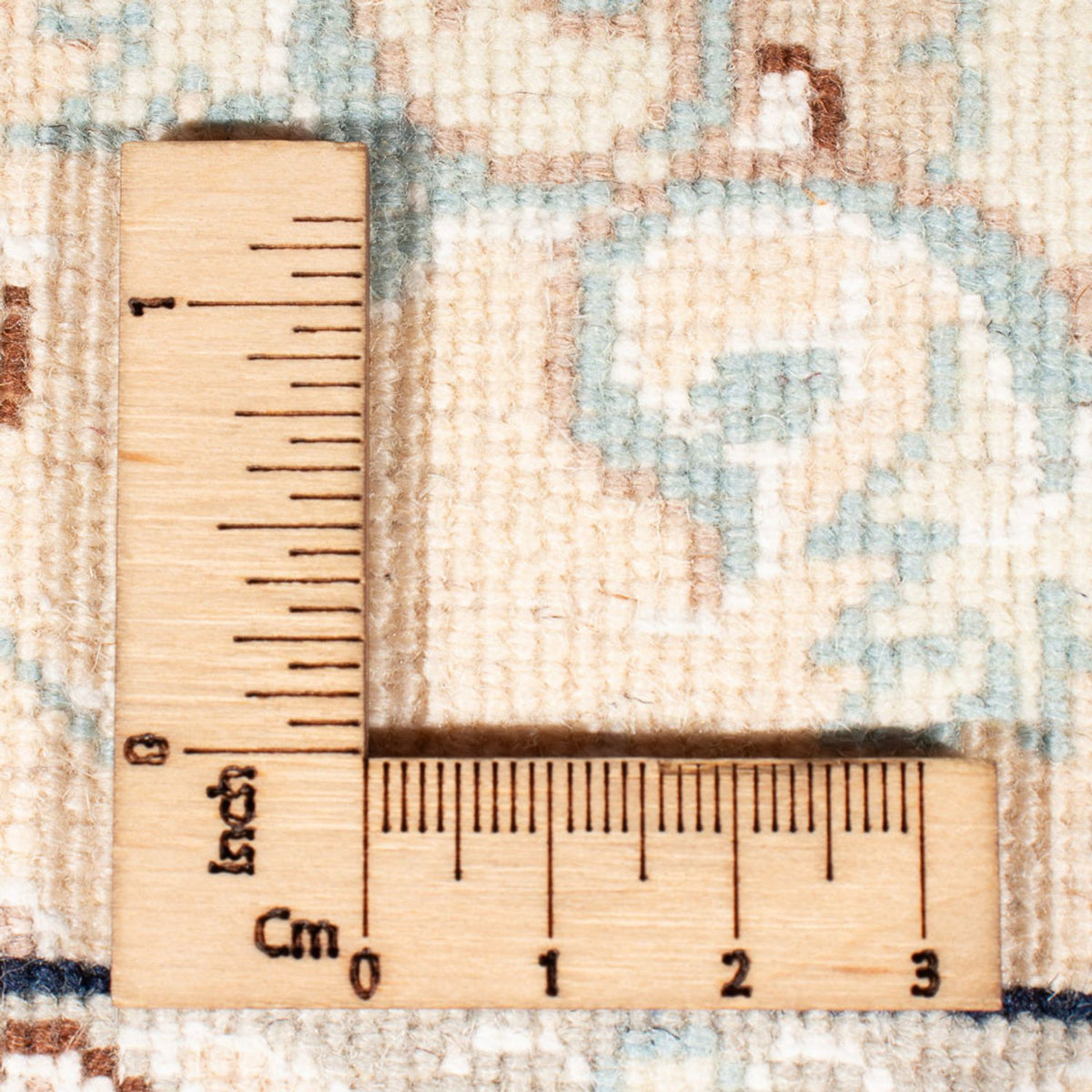 Perzisch tapijt - Nain - Premium - 132 x 75 cm - crème