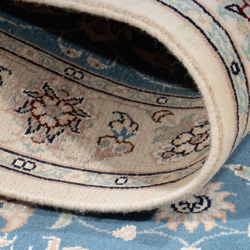 Perzisch tapijt - Nain - Premium - 116 x 81 cm - lichtblauw