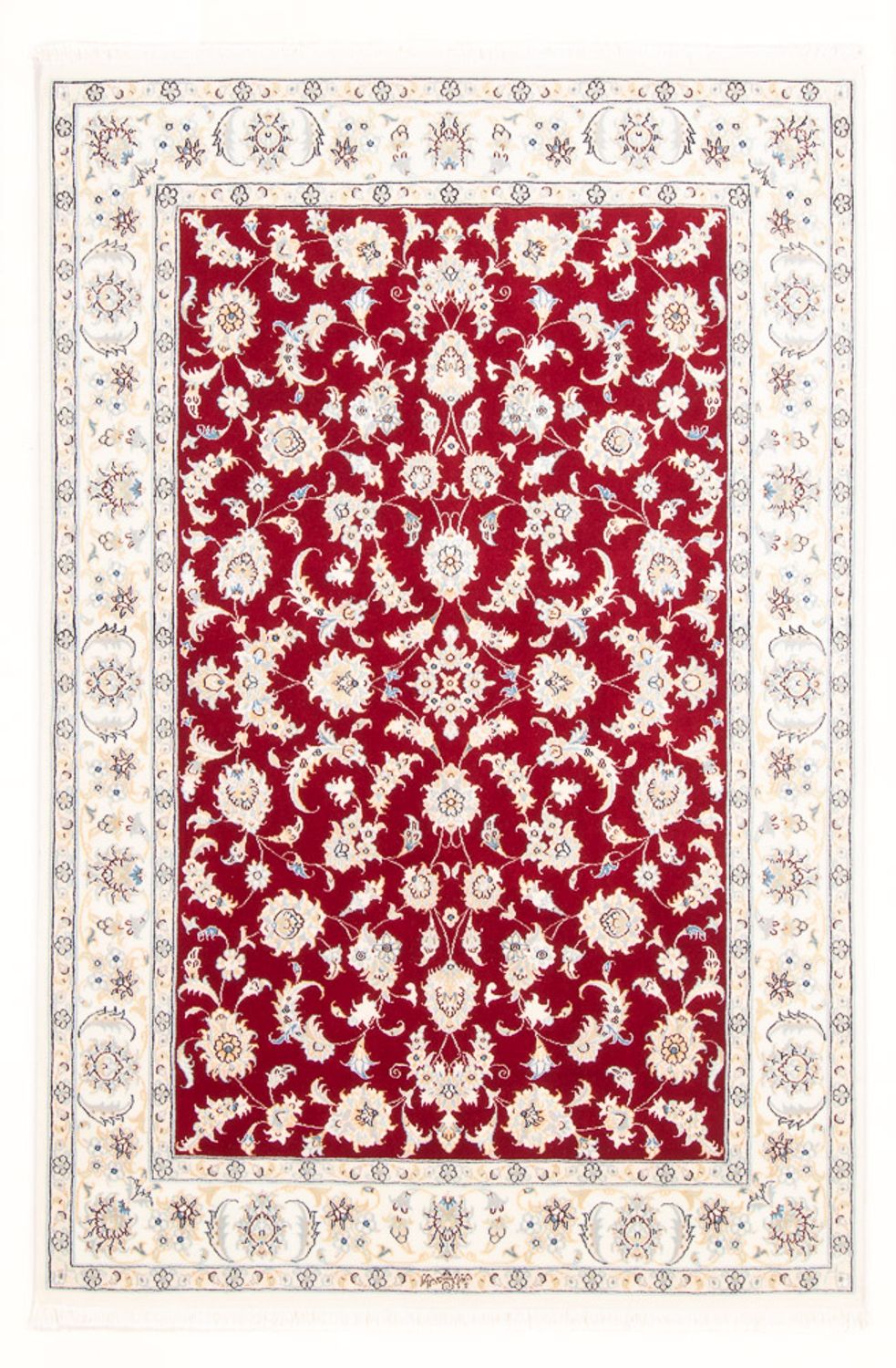 Perzisch tapijt - Nain - Koninklijk - 176 x 118 cm - rood