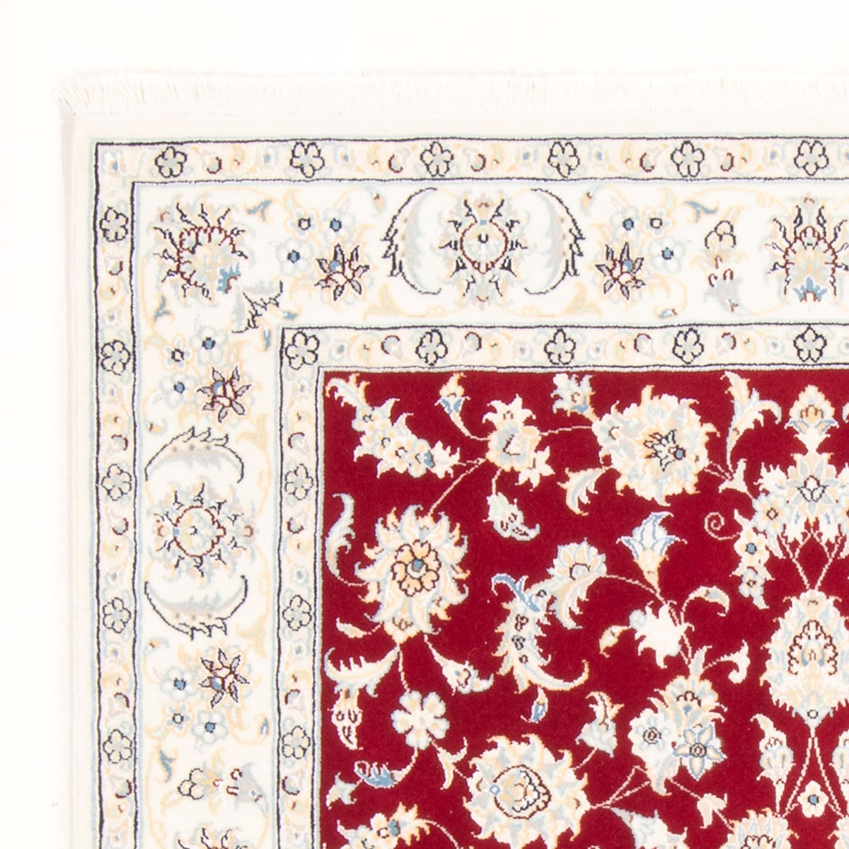 Perzisch tapijt - Nain - Koninklijk - 176 x 118 cm - rood