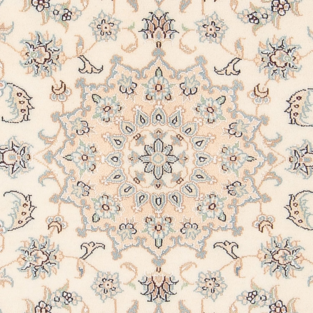 Perzisch tapijt - Nain - Premium - 140 x 75 cm - crème