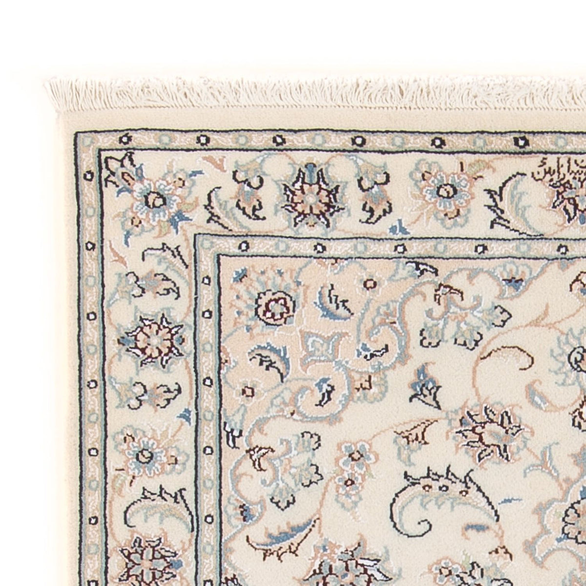 Perzisch tapijt - Nain - Premium - 120 x 83 cm - crème