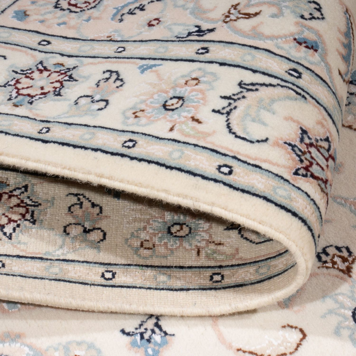 Perzisch tapijt - Nain - Premium - 120 x 83 cm - crème