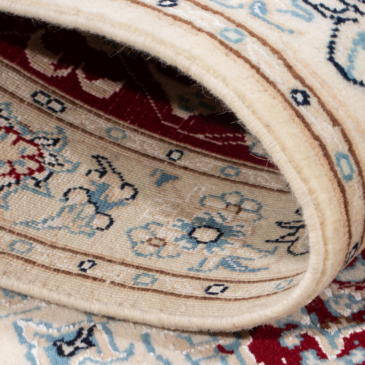 Perzisch tapijt - Nain - Premium - 125 x 78 cm - rood