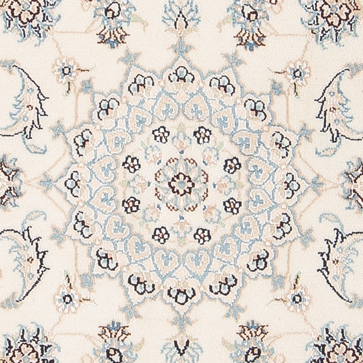 Perzisch tapijt - Nain - Premium - 122 x 80 cm - crème