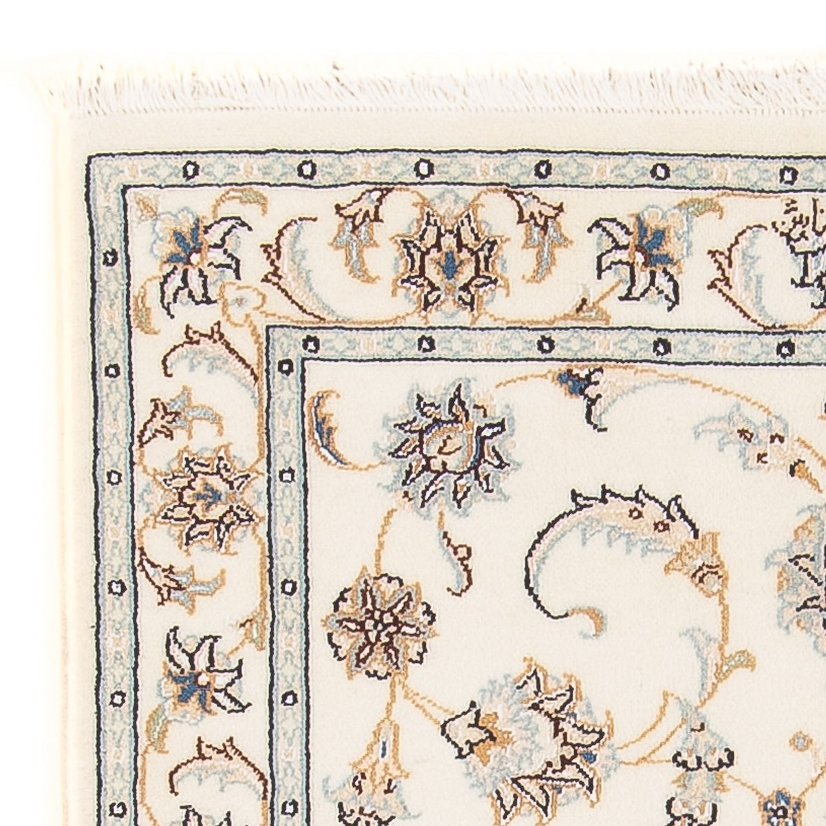 Perzisch tapijt - Nain - Premium - 118 x 80 cm - crème