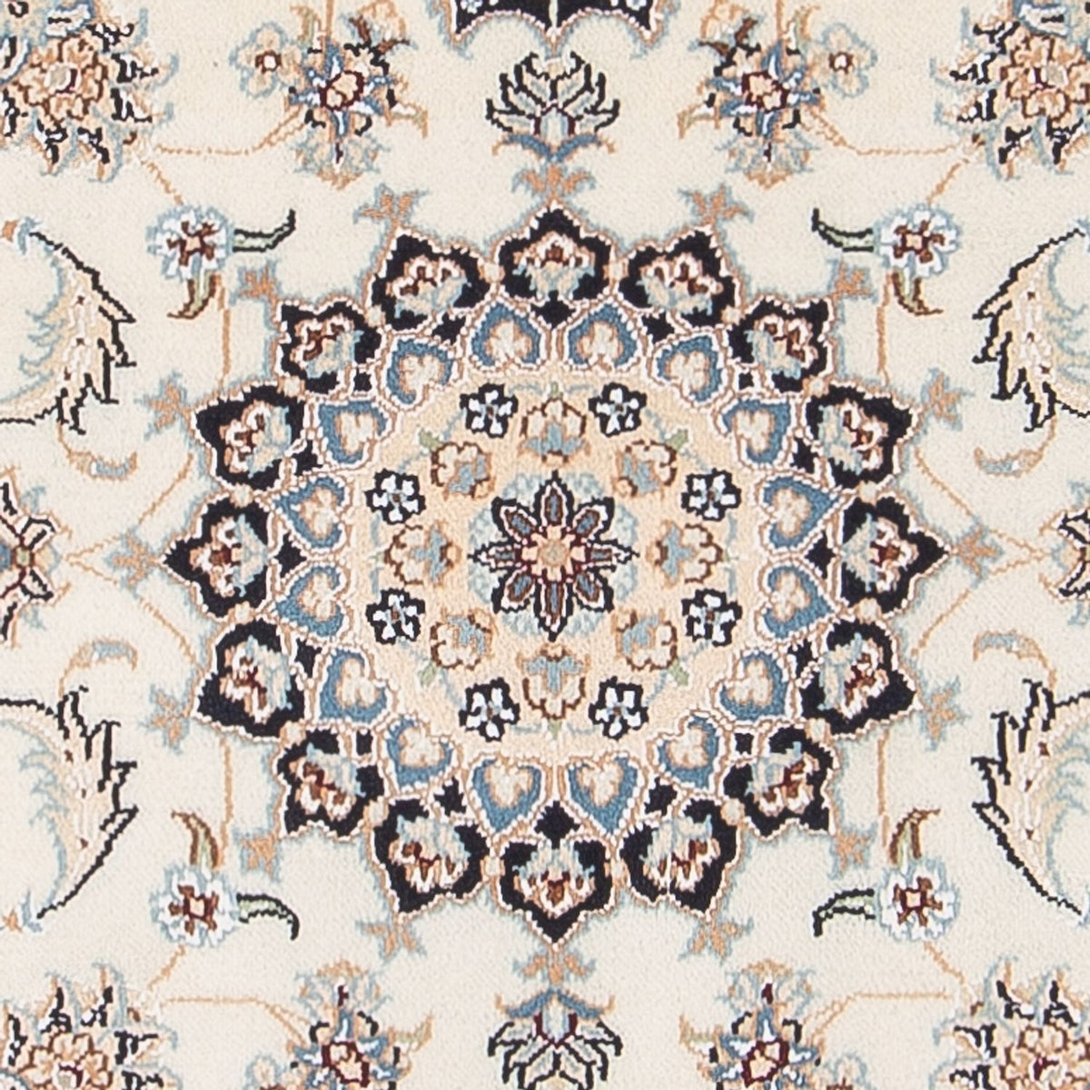 Perzisch tapijt - Nain - Premium - 120 x 82 cm - crème