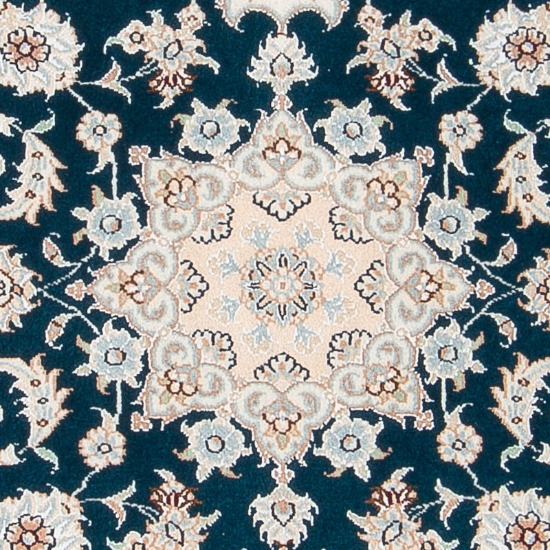 Perzisch tapijt - Nain - Premium - 117 x 80 cm - donkergroen