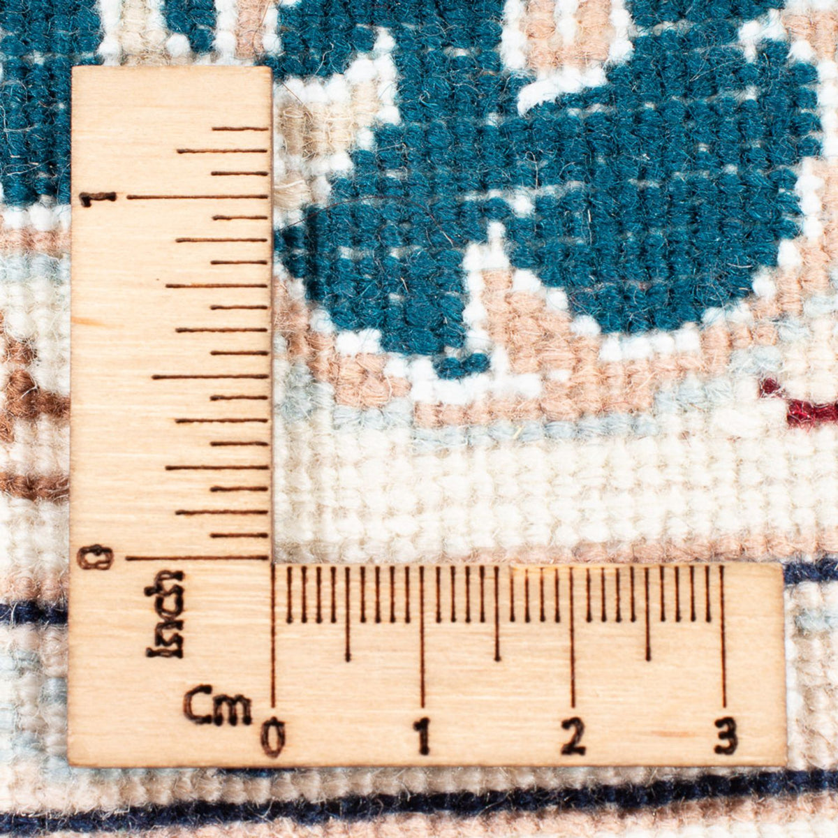 Perzisch tapijt - Nain - Premium - 117 x 80 cm - donkergroen