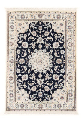 Perzisch tapijt - Nain - Premium - 118 x 80 cm - donkerblauw