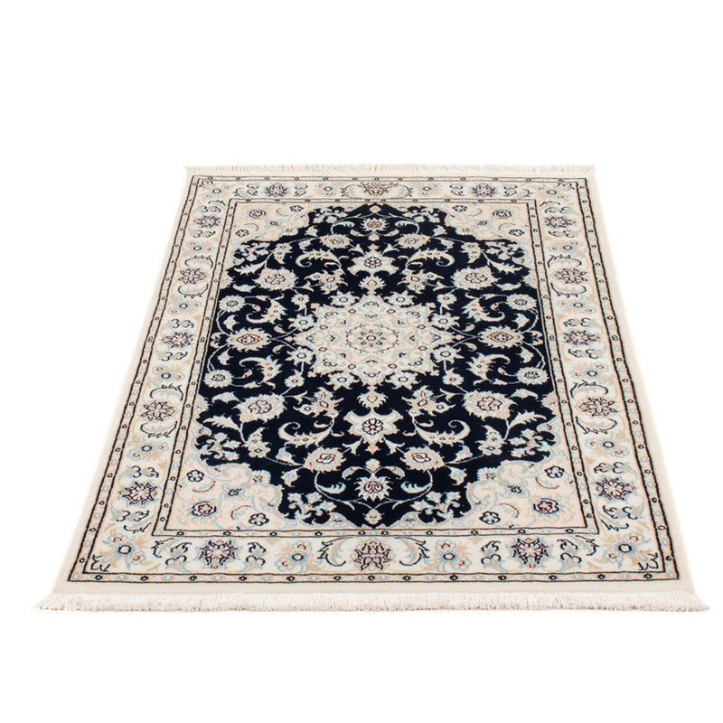 Perzisch tapijt - Nain - Premium - 118 x 80 cm - donkerblauw
