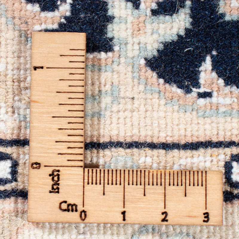 Perzisch tapijt - Nain - Premium - 118 x 80 cm - donkerblauw