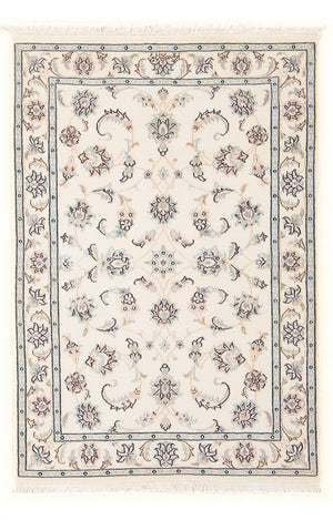 Perzisch tapijt - Nain - Premium - 120 x 80 cm - crème