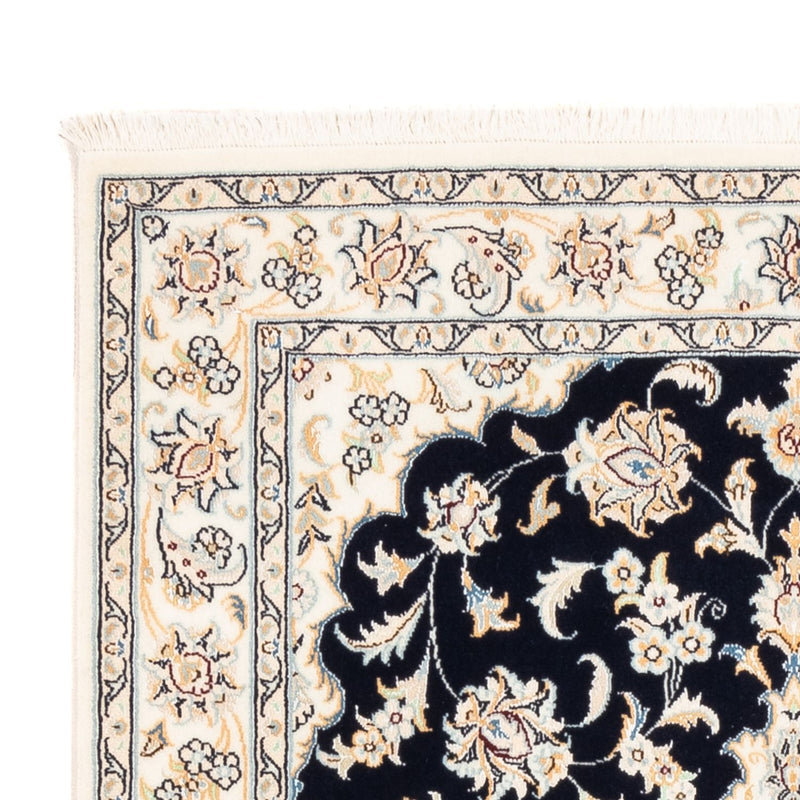 Perzisch tapijt - Nain - Premium - 158 x 109 cm - donkerblauw