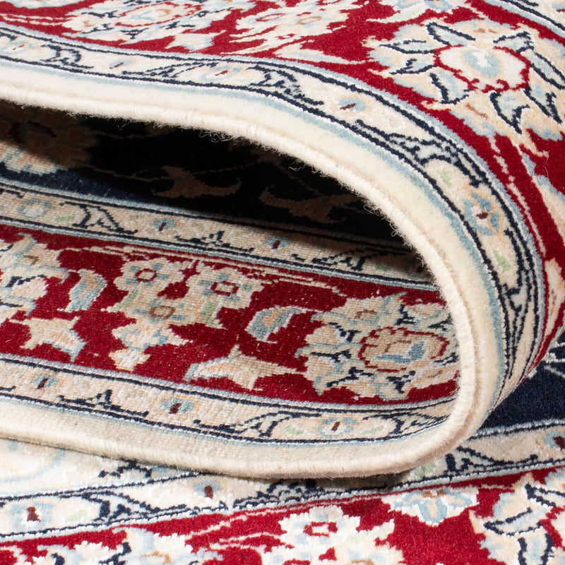 Perzisch tapijt - Nain - Koninklijk - 151 x 105 cm - donkerblauw