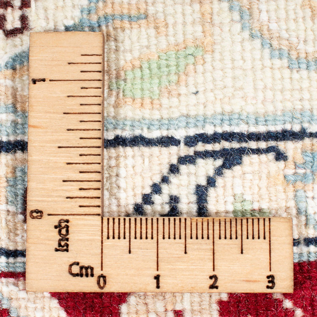 Perzisch tapijt - Nain - Koninklijk - 151 x 105 cm - donkerblauw